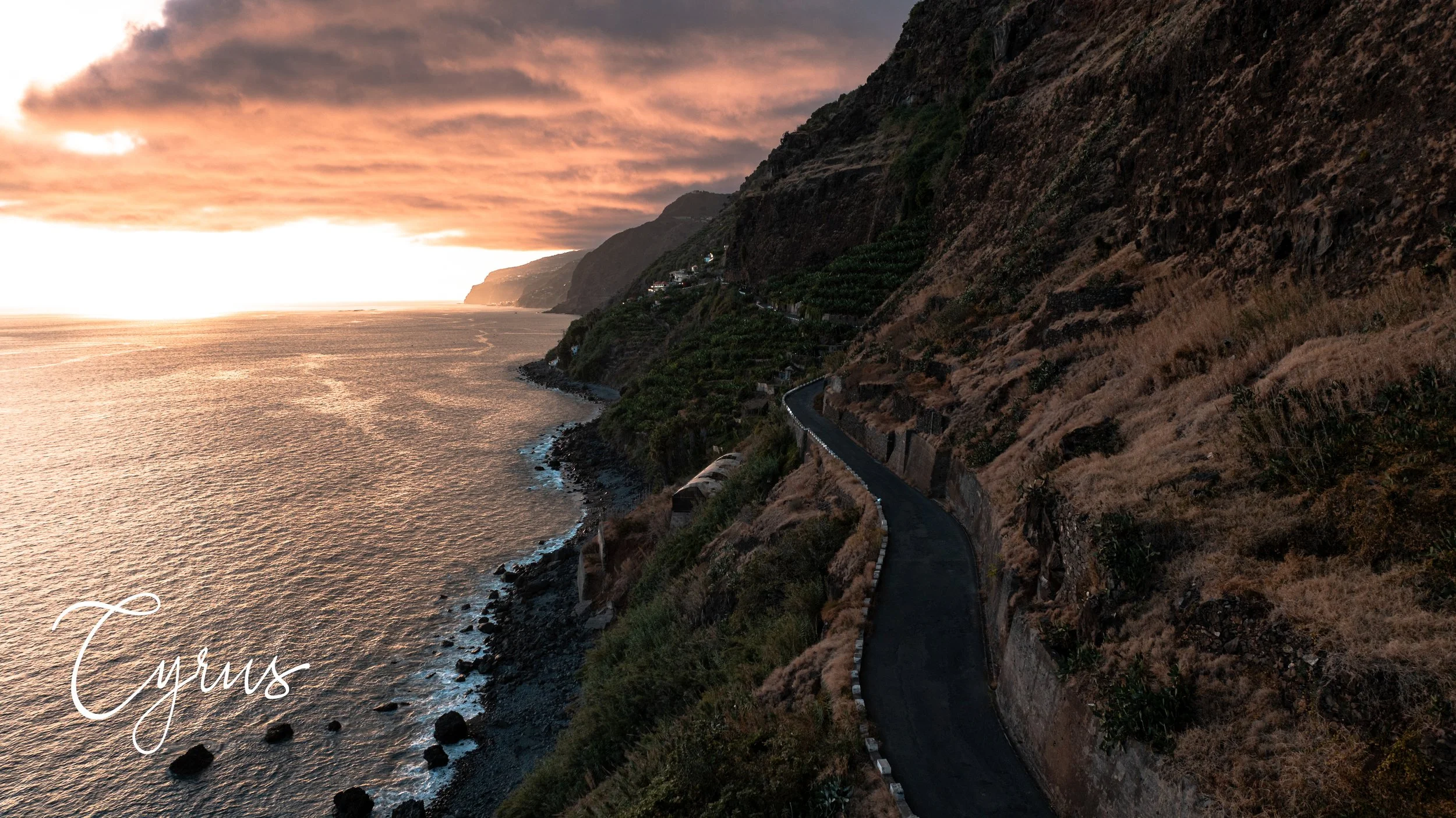 Road to the Last Light - Ponta do Sol, Portugal