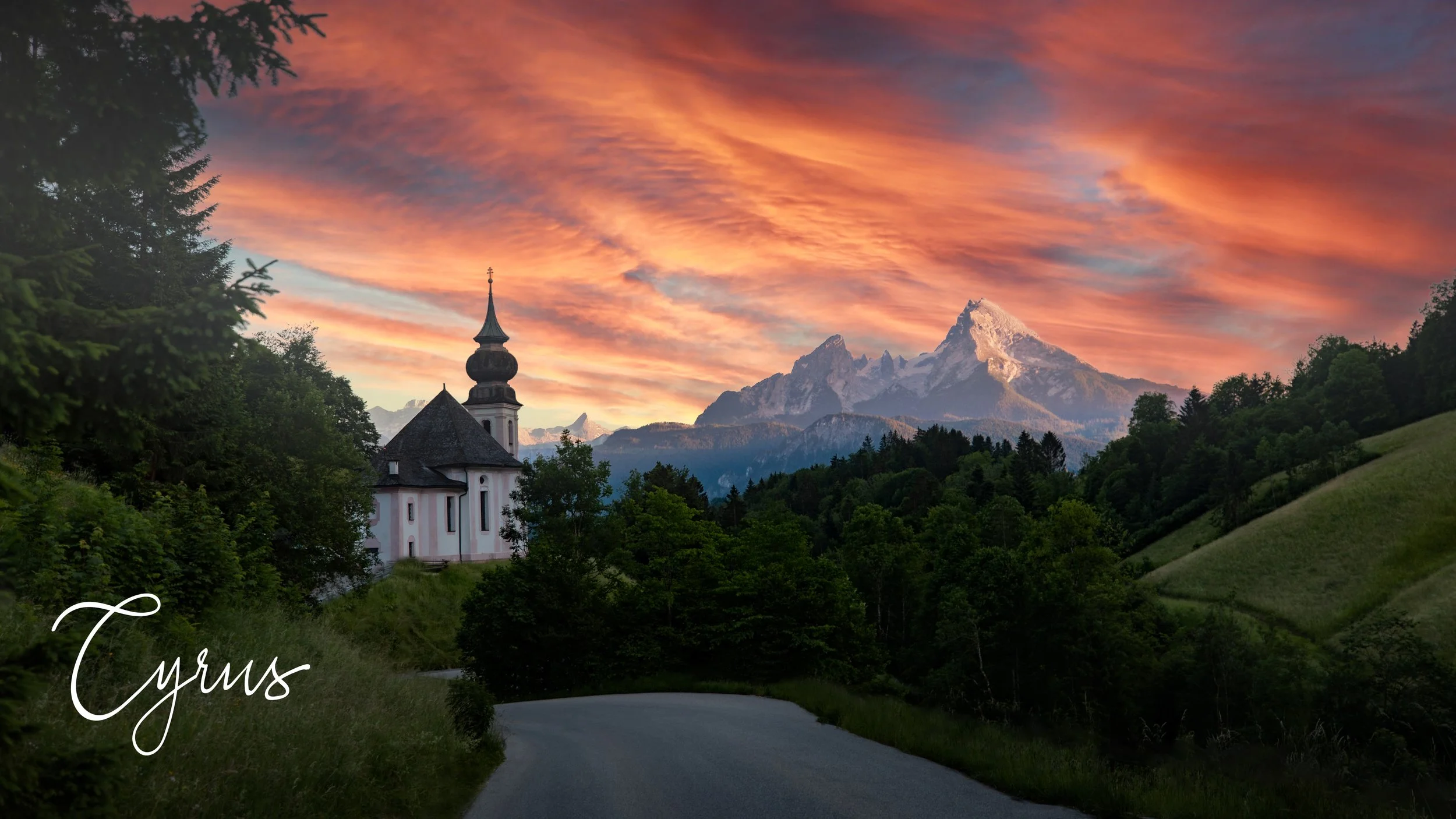 Wallfahrtskirche Maria Gern without Vinette - Berchtesgaden, Germany