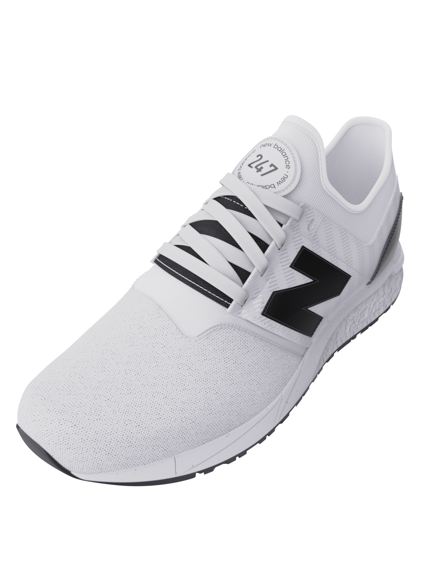 3d render of a shoe - squaregreen 3d production