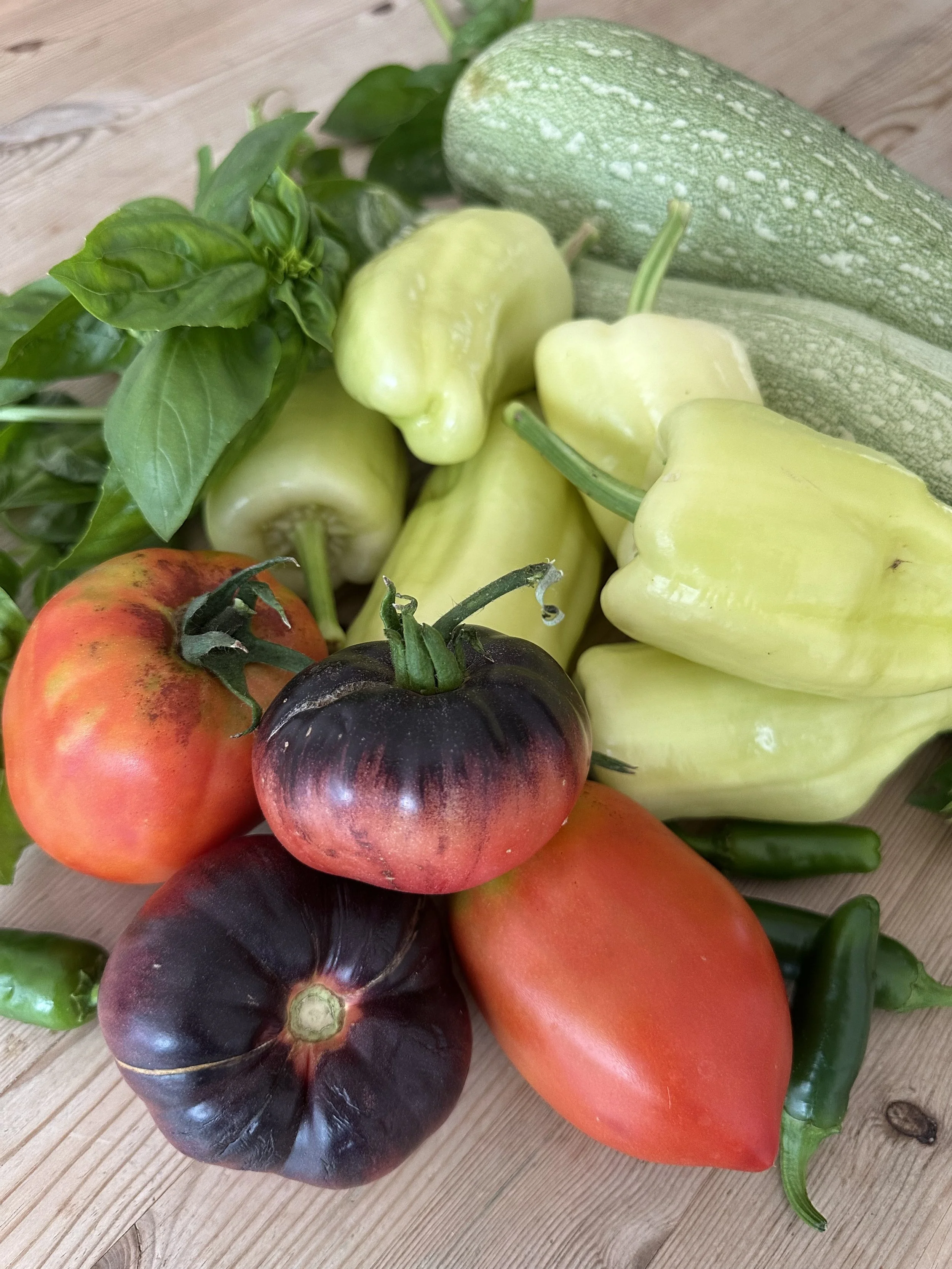July in the Kitchen Garden