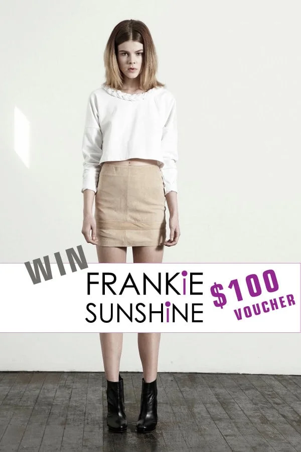 Closed Giveaway - Frankie Sunshine