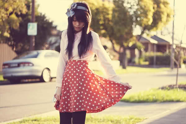 Wearing Orange This Spring