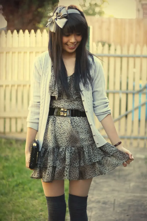 Leopard Print Ruffles