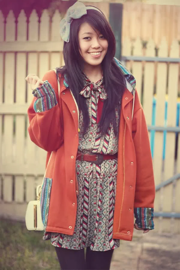 Carnival Colours On My Most Comfortable Jumper