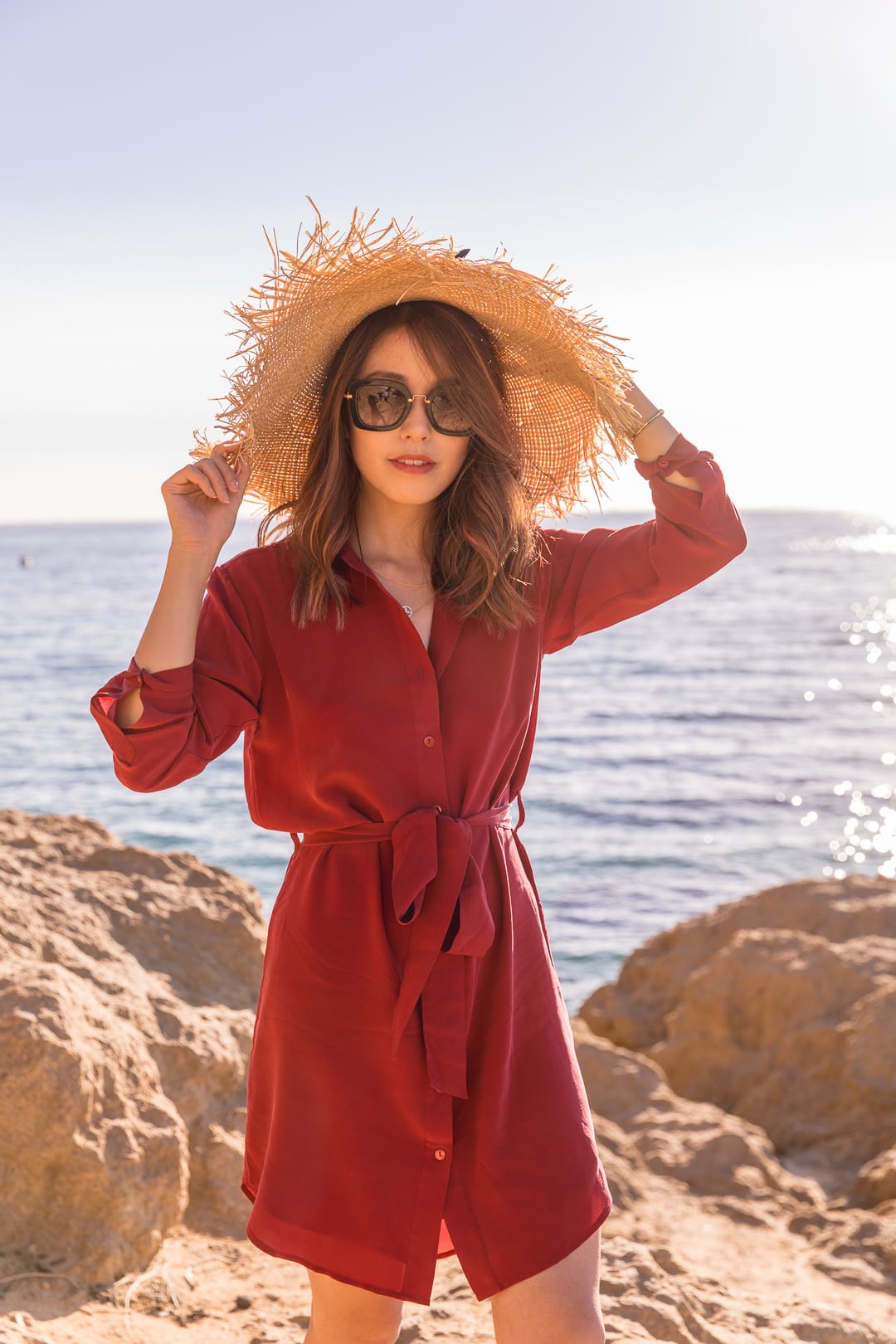 how to wear the shirt dress — CONNIE AND LUNA
