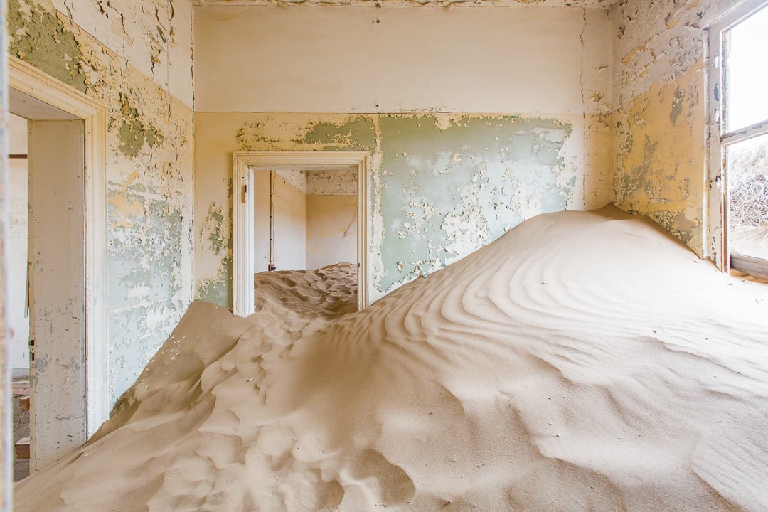 the little ghost town of kolmanskop — CONNIE AND LUNA