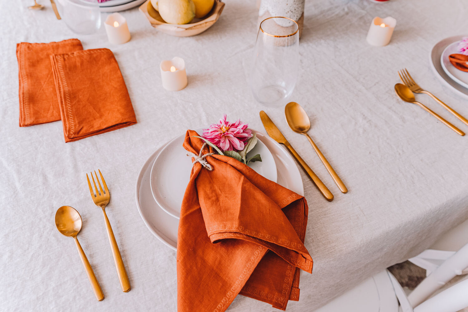 Linen Napkin For Table Decor from Thailand