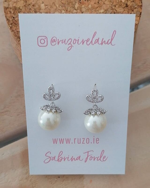 Lots of pearl lovelies online at www.ruzo.ie &hearts;️
