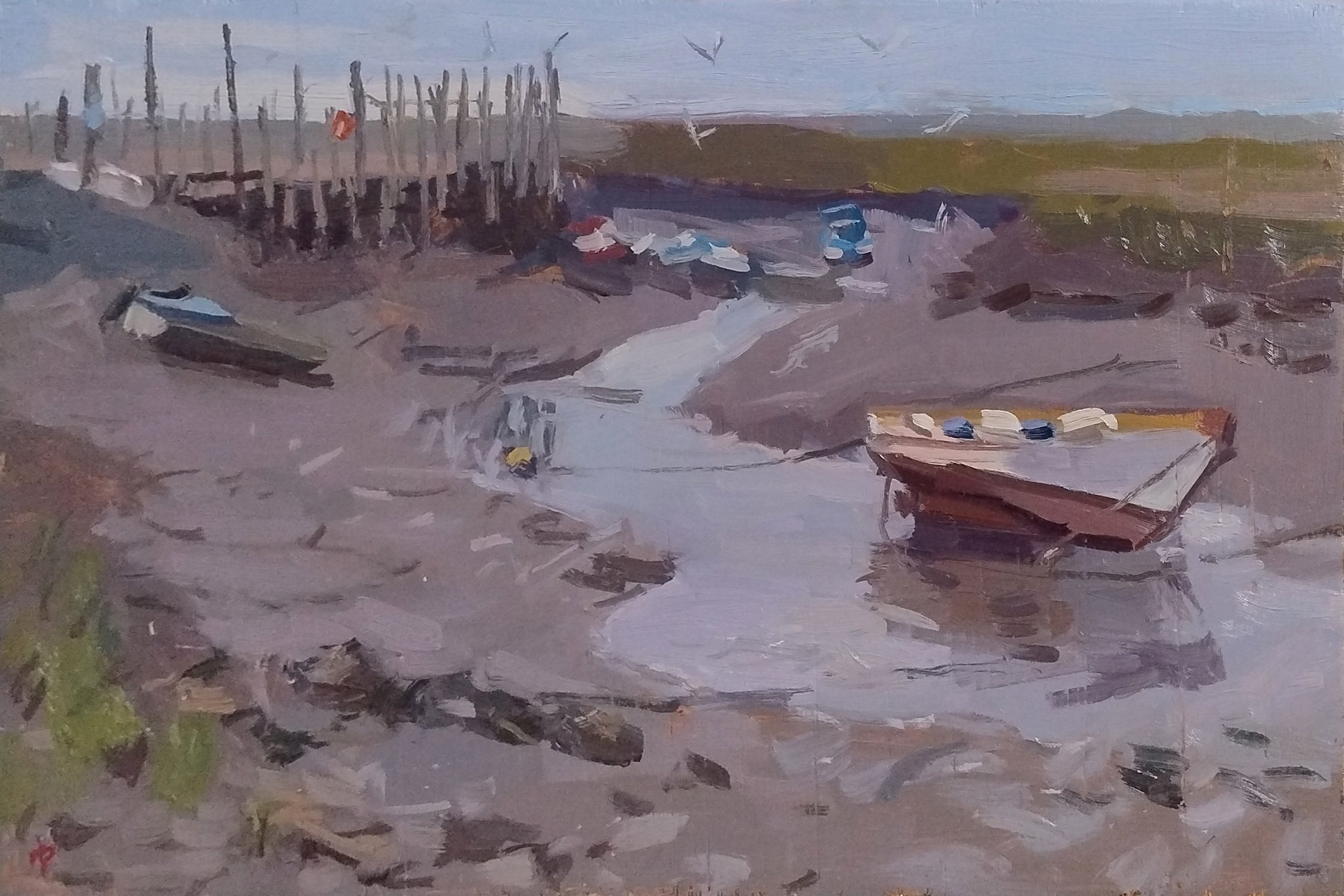 Moody Morston
Oil on canvas
25 cm x 15 cm 