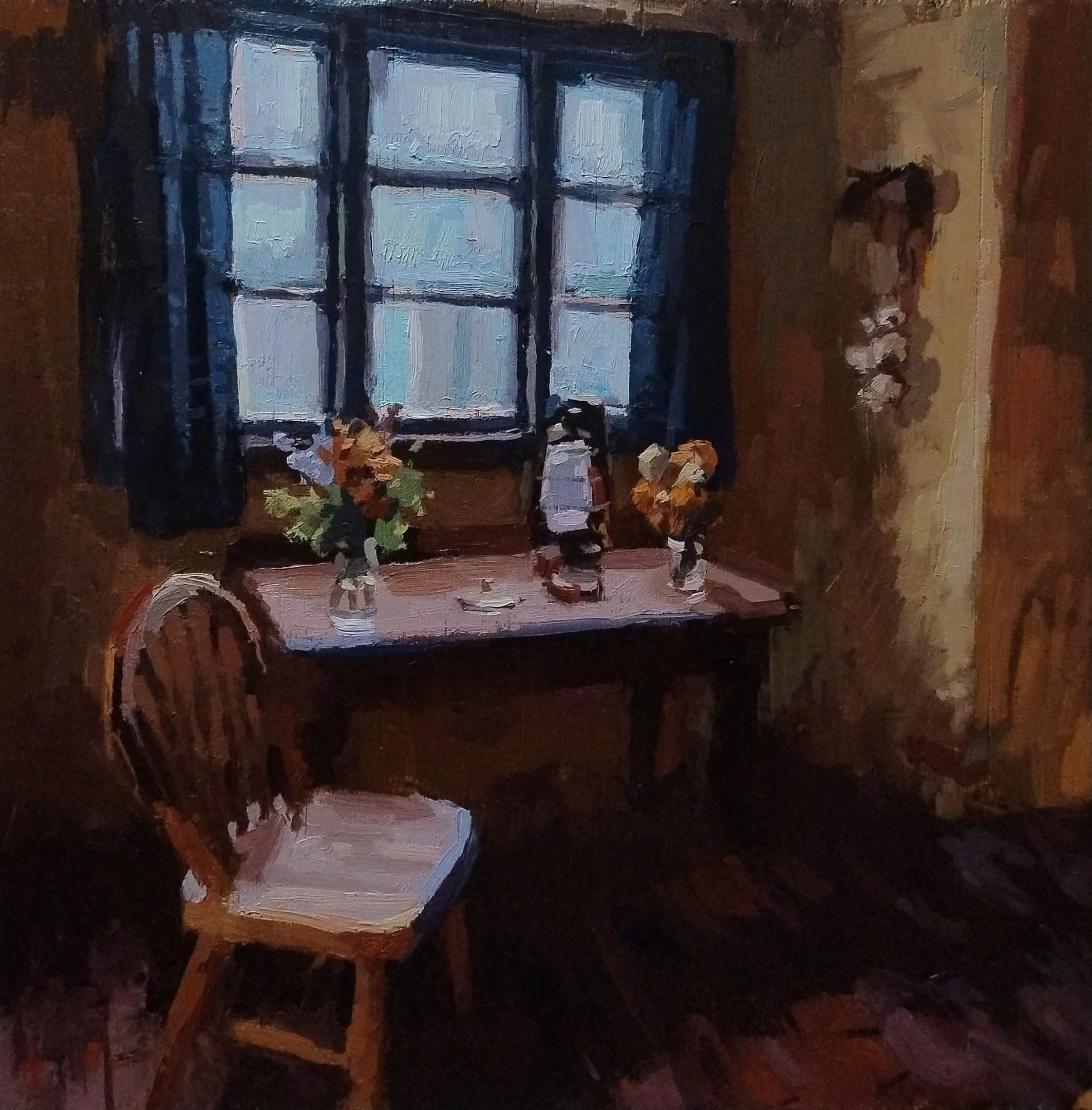 When Time Stopped 
Oil on canvas
40 cm x 40 cm 