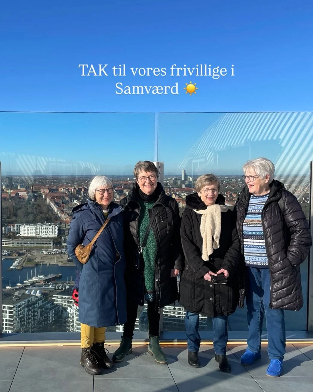 Jette, Birgitte, Karin og Anne-Marie har gennem flere år været en fast kerne i vores frivilligstab i Samværd 💜
I dag bruger vi Frivillig Fredag, som anledning til at anerkende, deres altid store engagement, omsorg og gode hum&osla