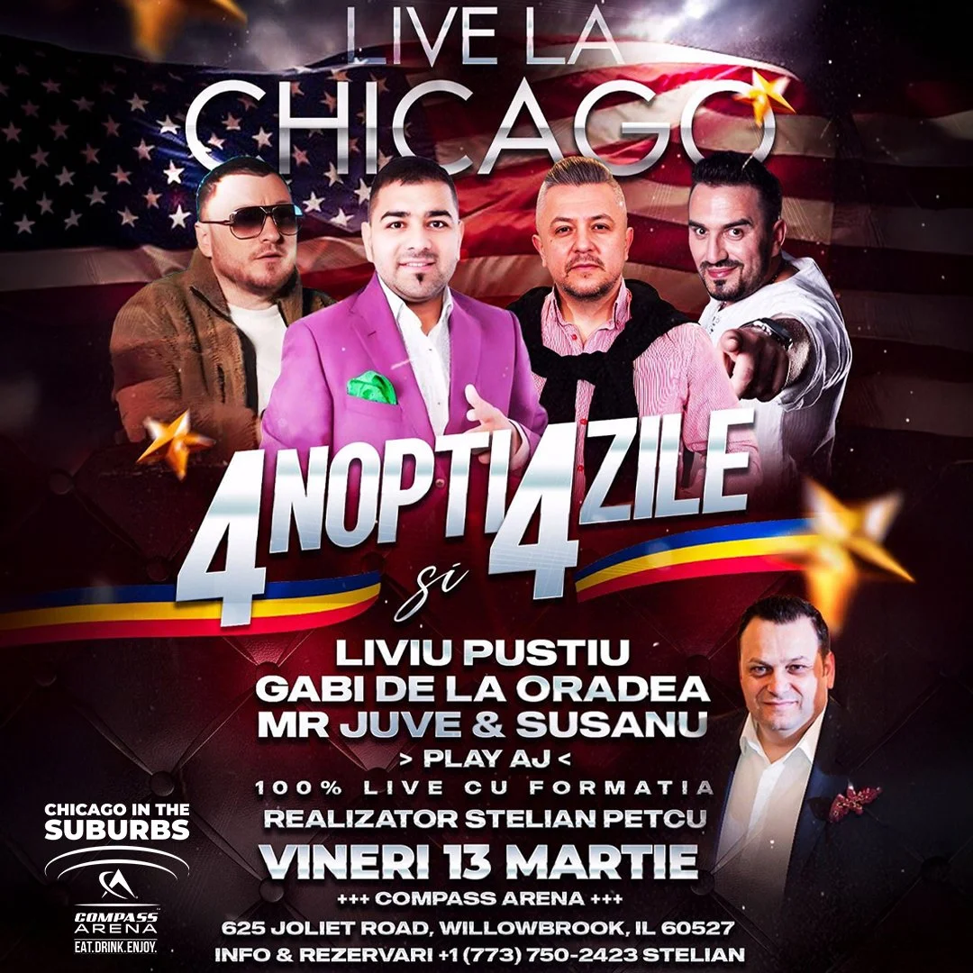 Live in Chicago: Liviu Pustiu, Gabi de la Oradea, Mr Juve & Susanu