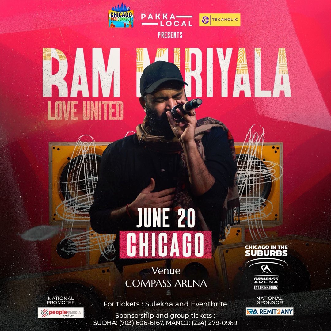 Ram Miriyala – Live in Chicago