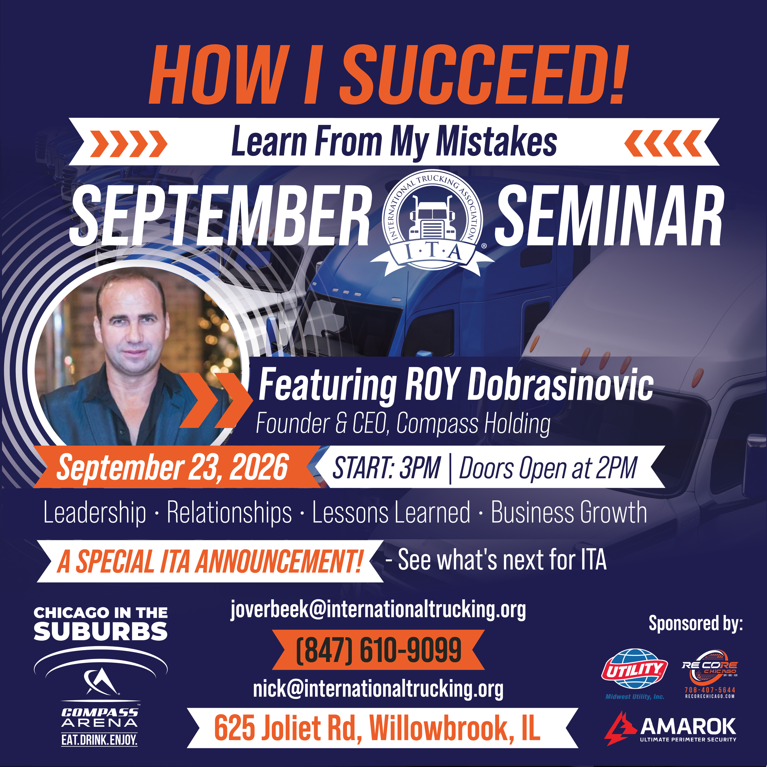 ITA Seminar: How I Succeed with Roy Dobrasinovic
