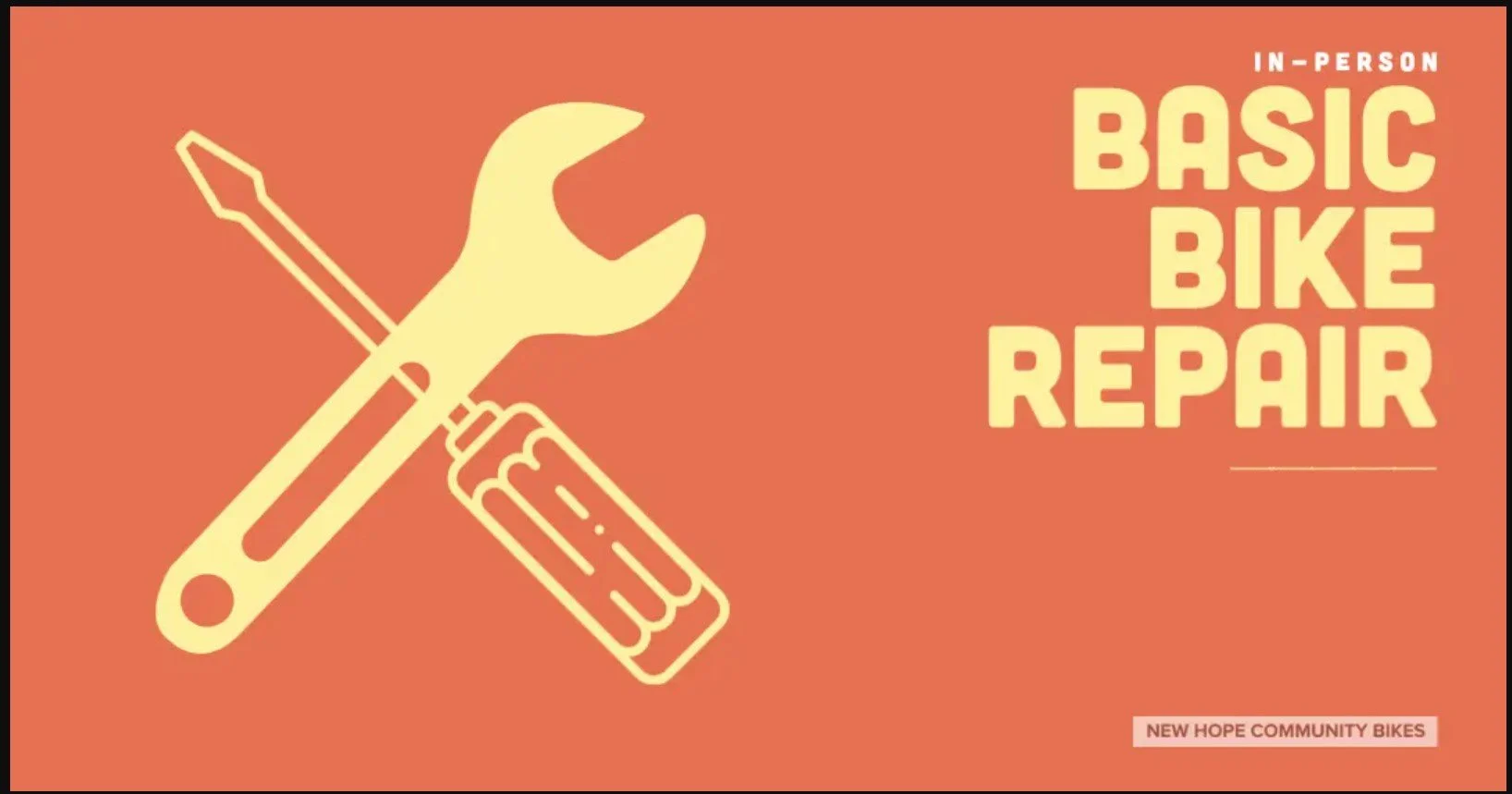 Basic Bike Repair Course (General Public) - November