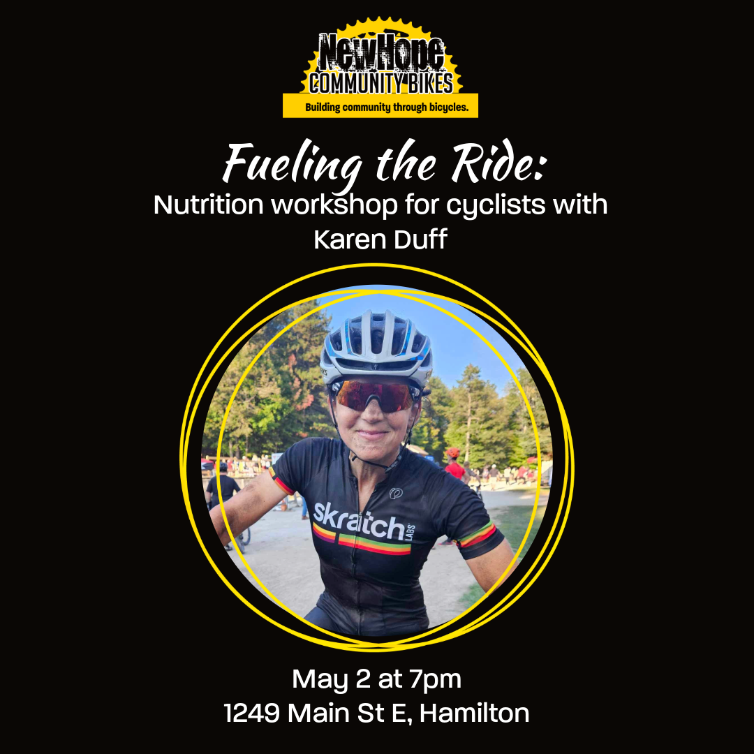 Fueling the Ride: Nutrition Workshop for Cyclists With Karen Duff