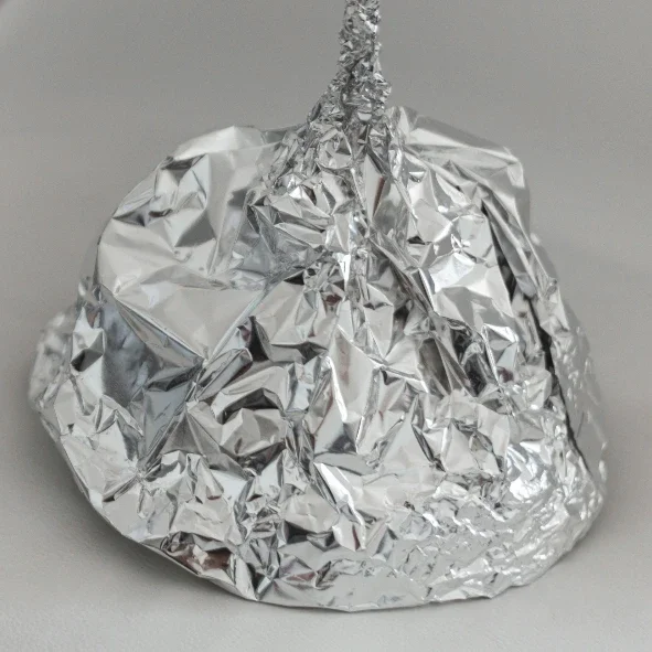 Golden image or foil ball?