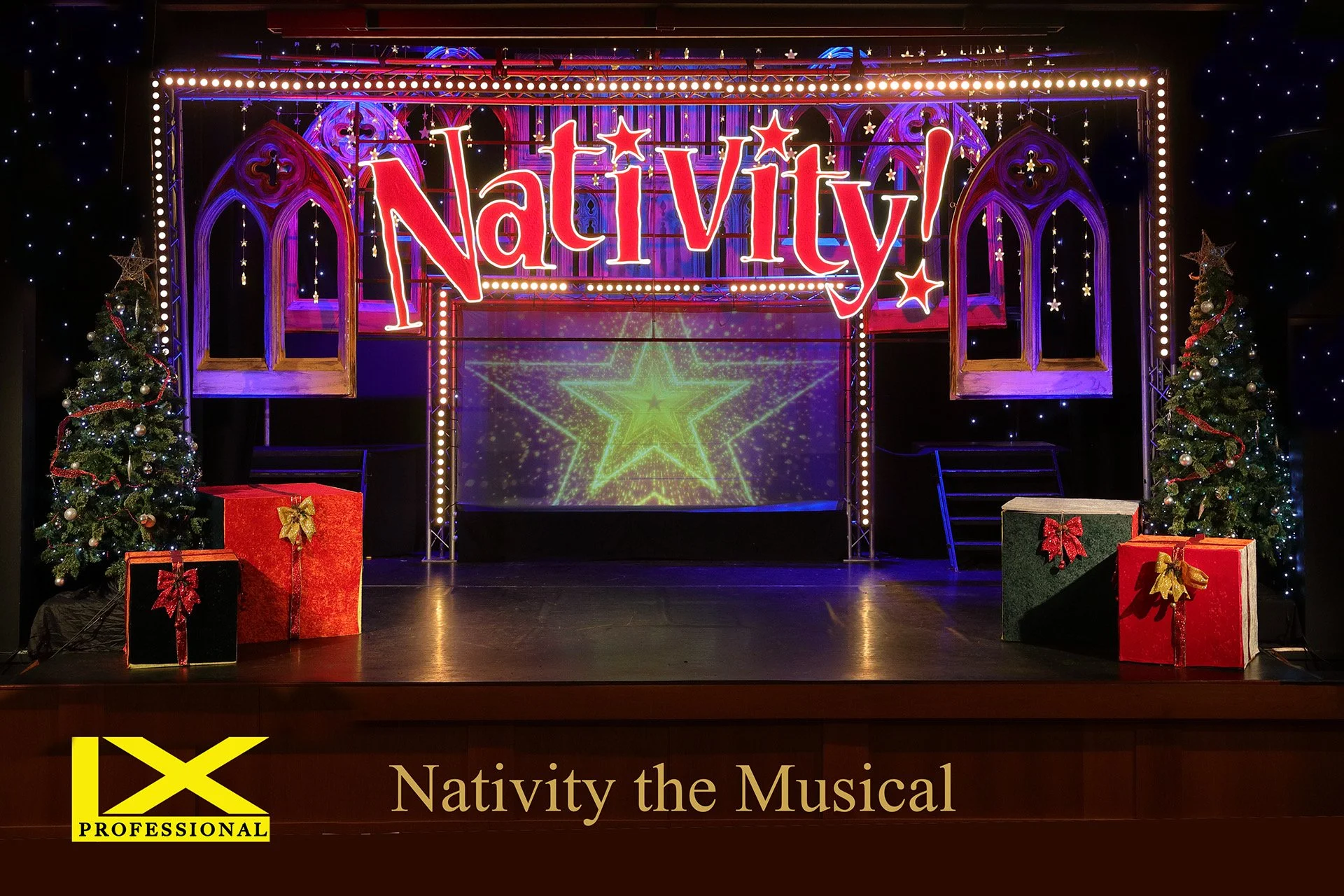 set design, set hire , set and prop hire, nativity the musical