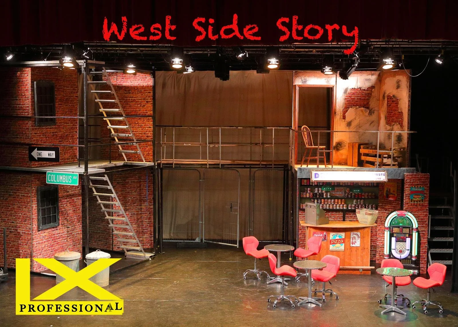 west side story , set and prop hire