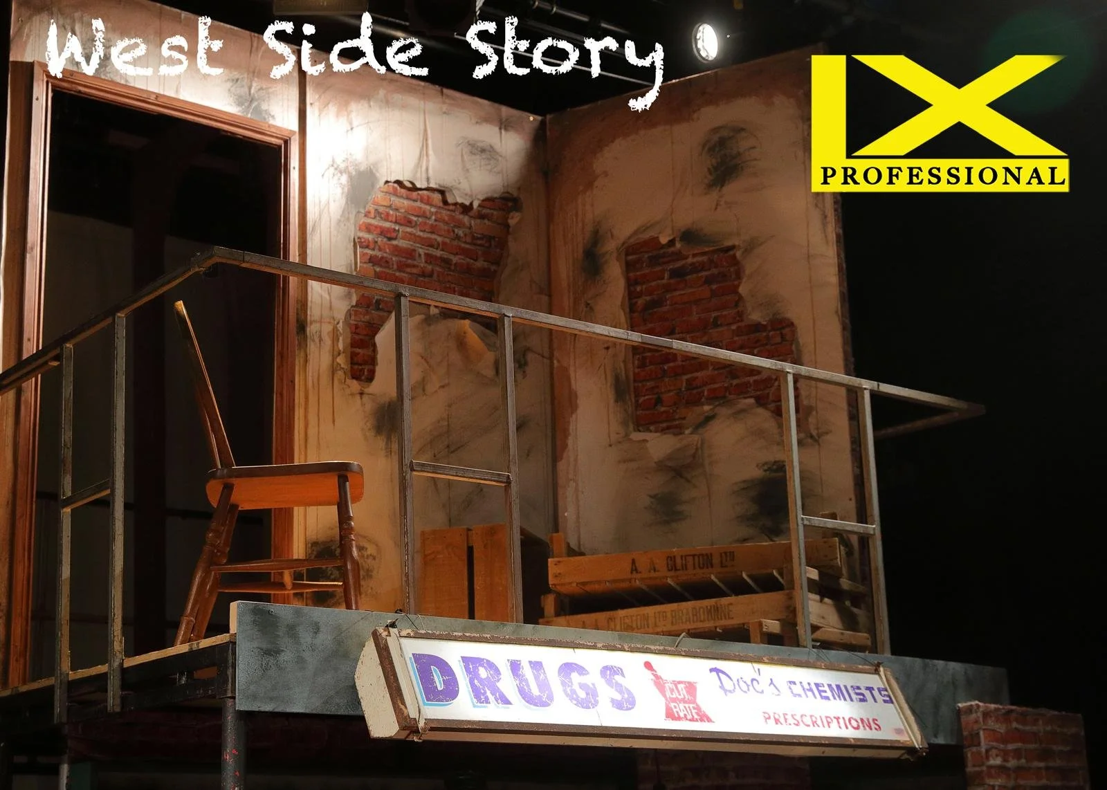 west side story , set and prop hire
