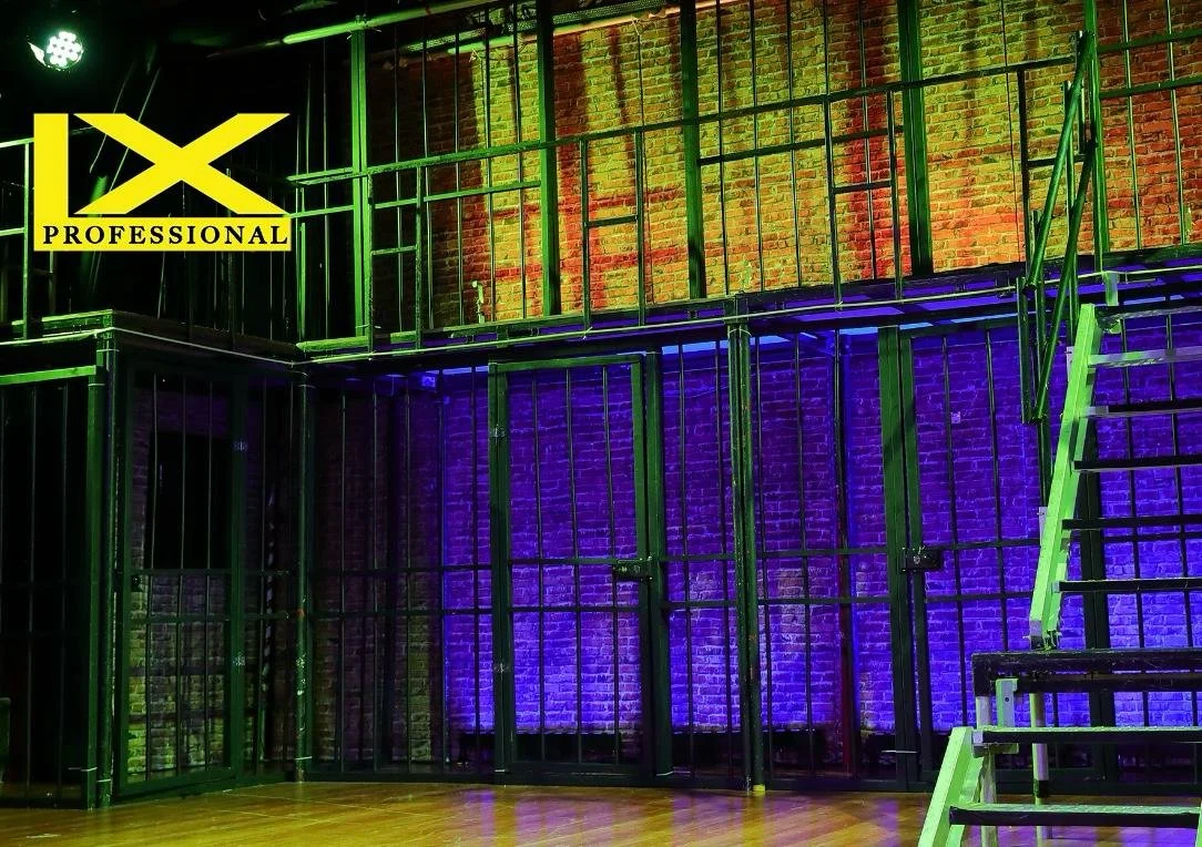 Chicago - musical - set hire - light up bus - movable bus - prop and set package