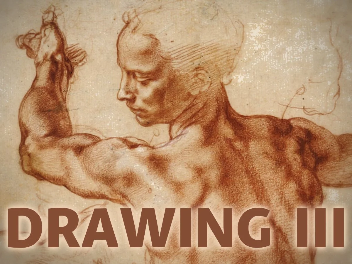 Drawing III, Learn how to draw at 3 Square Art in Fort Collins, Colorado