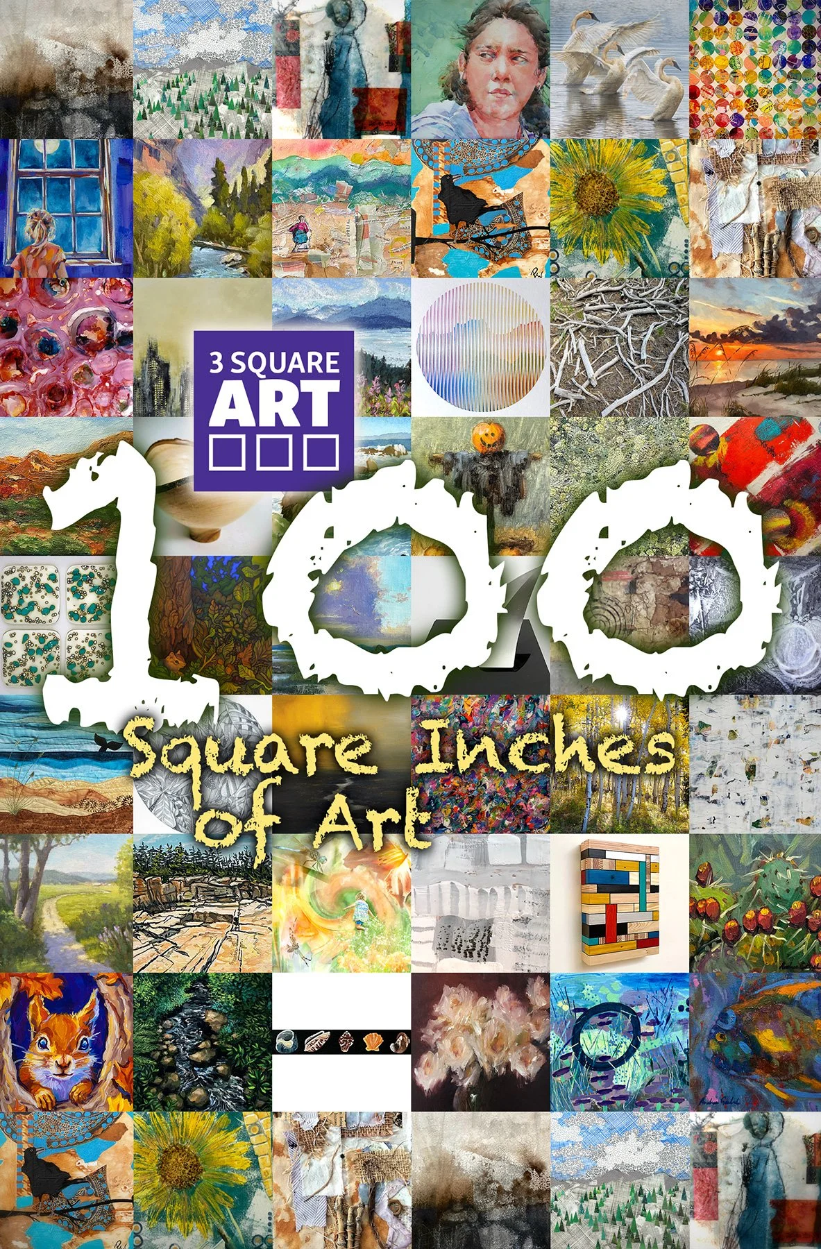 100 Square Inches of Art 25, 7th Annual Juried Exhibition