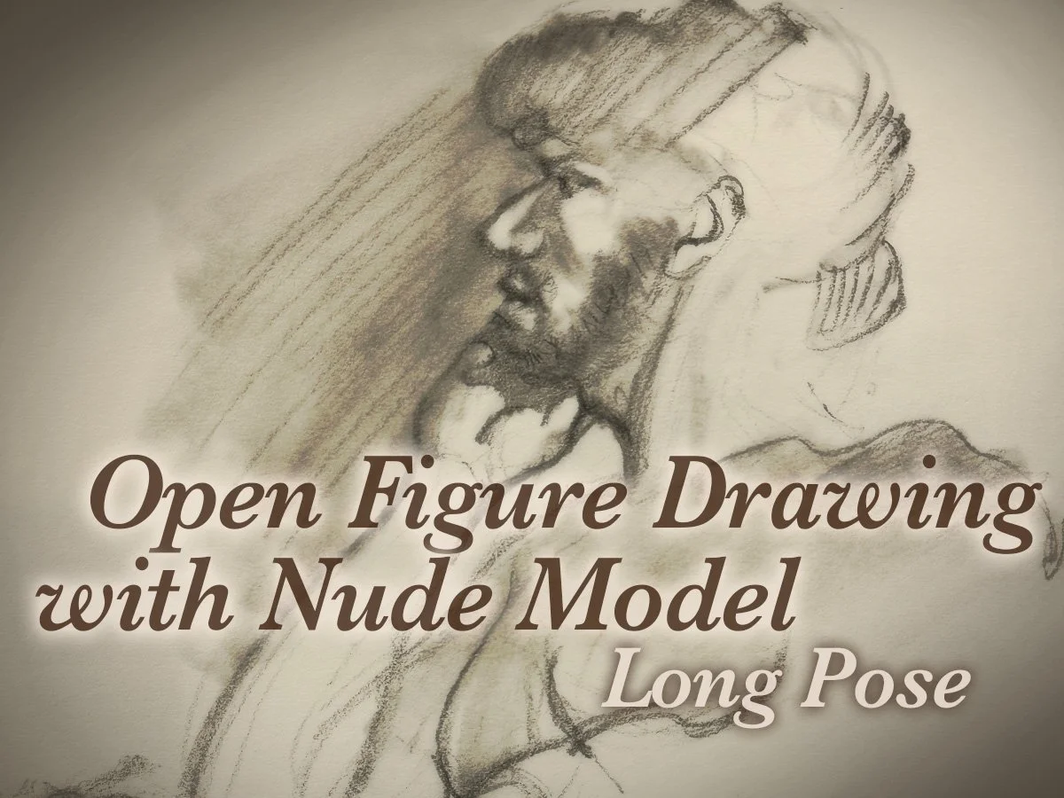 Open Figure Drawing (Long Pose) - Saturday, September 19, 2026