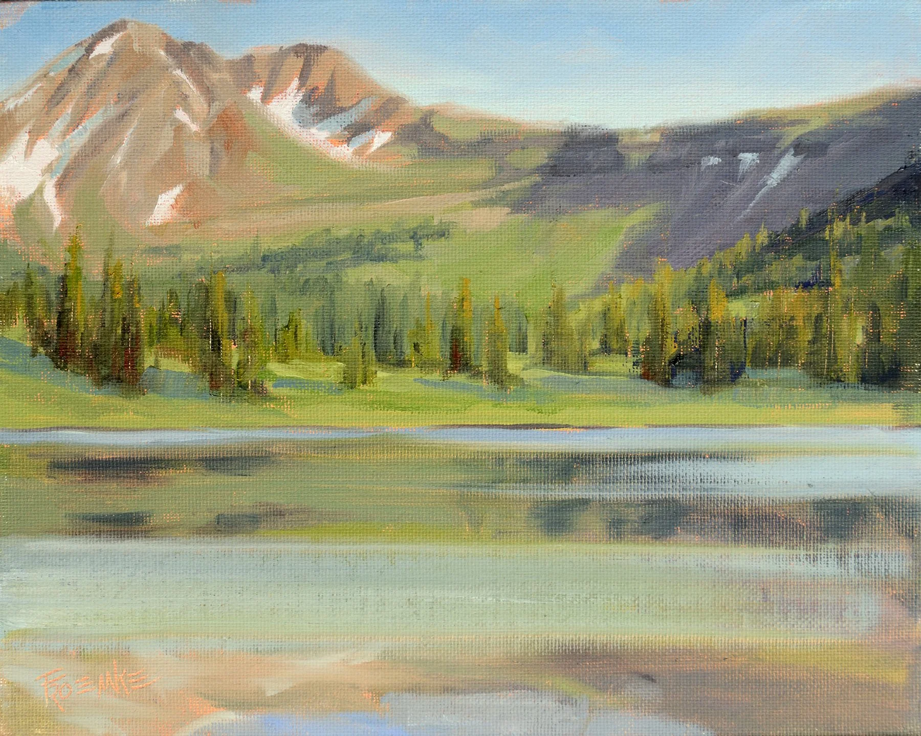 Morning Shadows, Lake Irwin