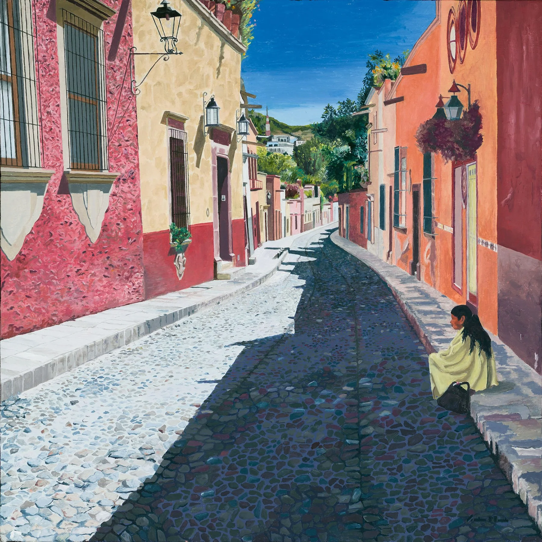 La Manta Amarilla
Oil on Canvas
20”W x 20”H
$2000