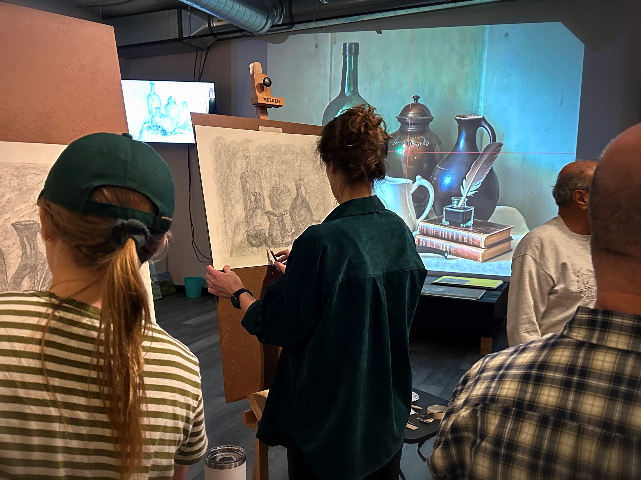 Drawing II — complex subjects, clearer seeing