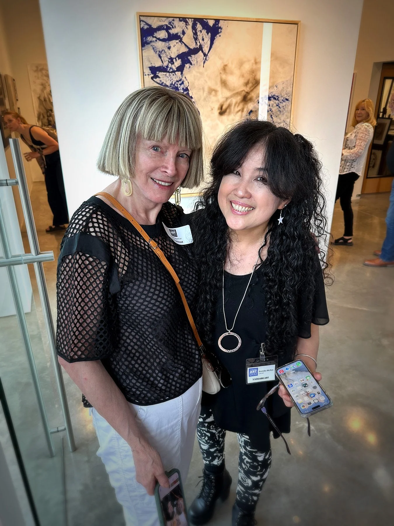Artists, collectors, and neighbors in one building