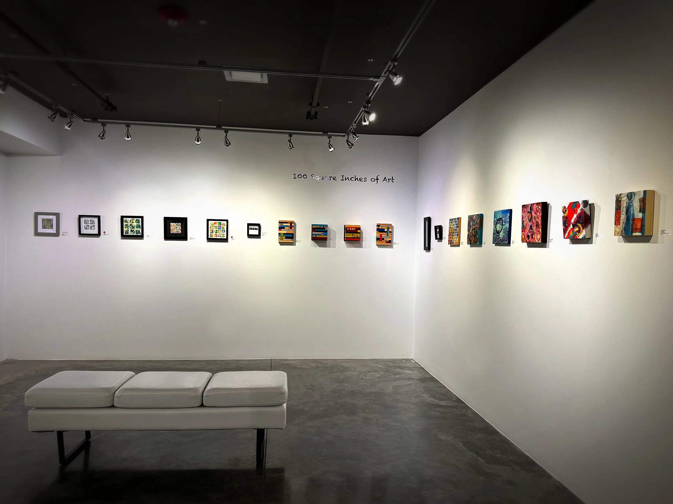 100 Square Inches of Art — the year-end small-works show