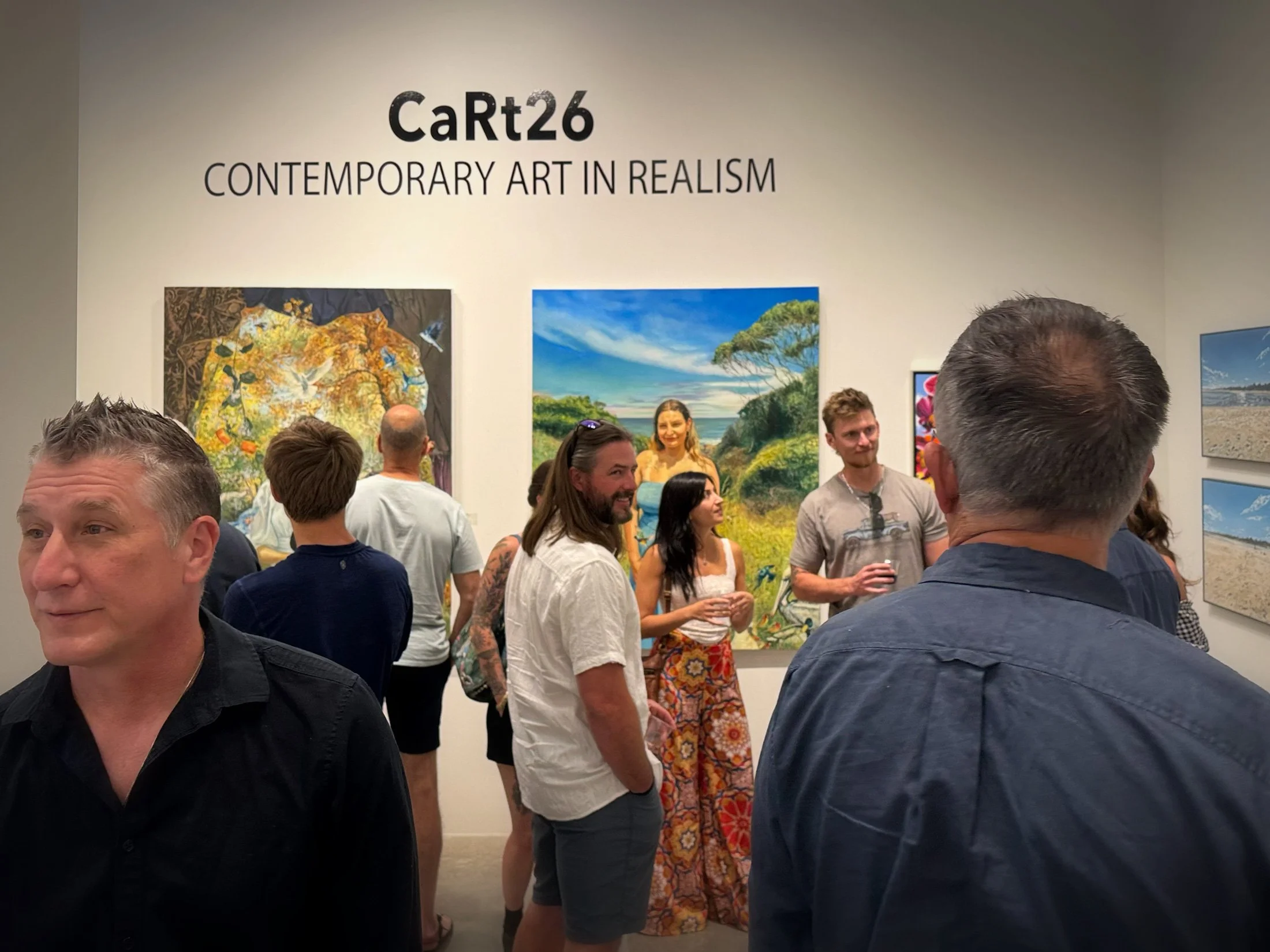 Contemporary realism, on the wall