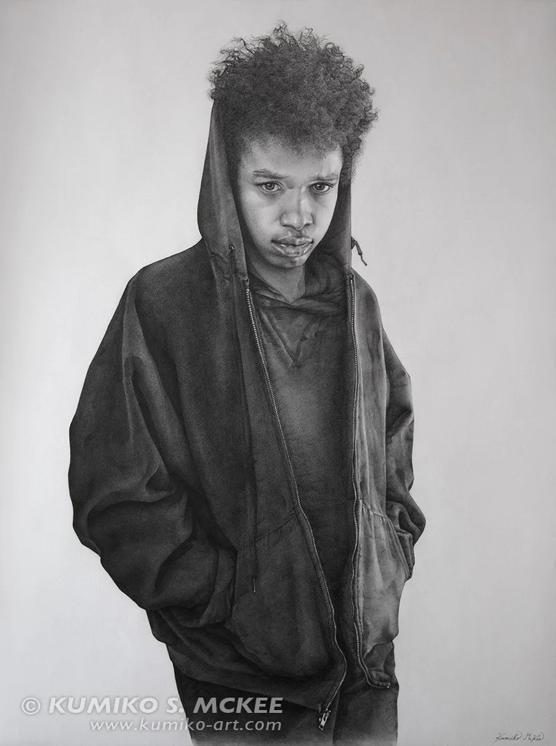 Isaiah
Graphite on Paper
40"X30" (102cm x 76cm)
2017