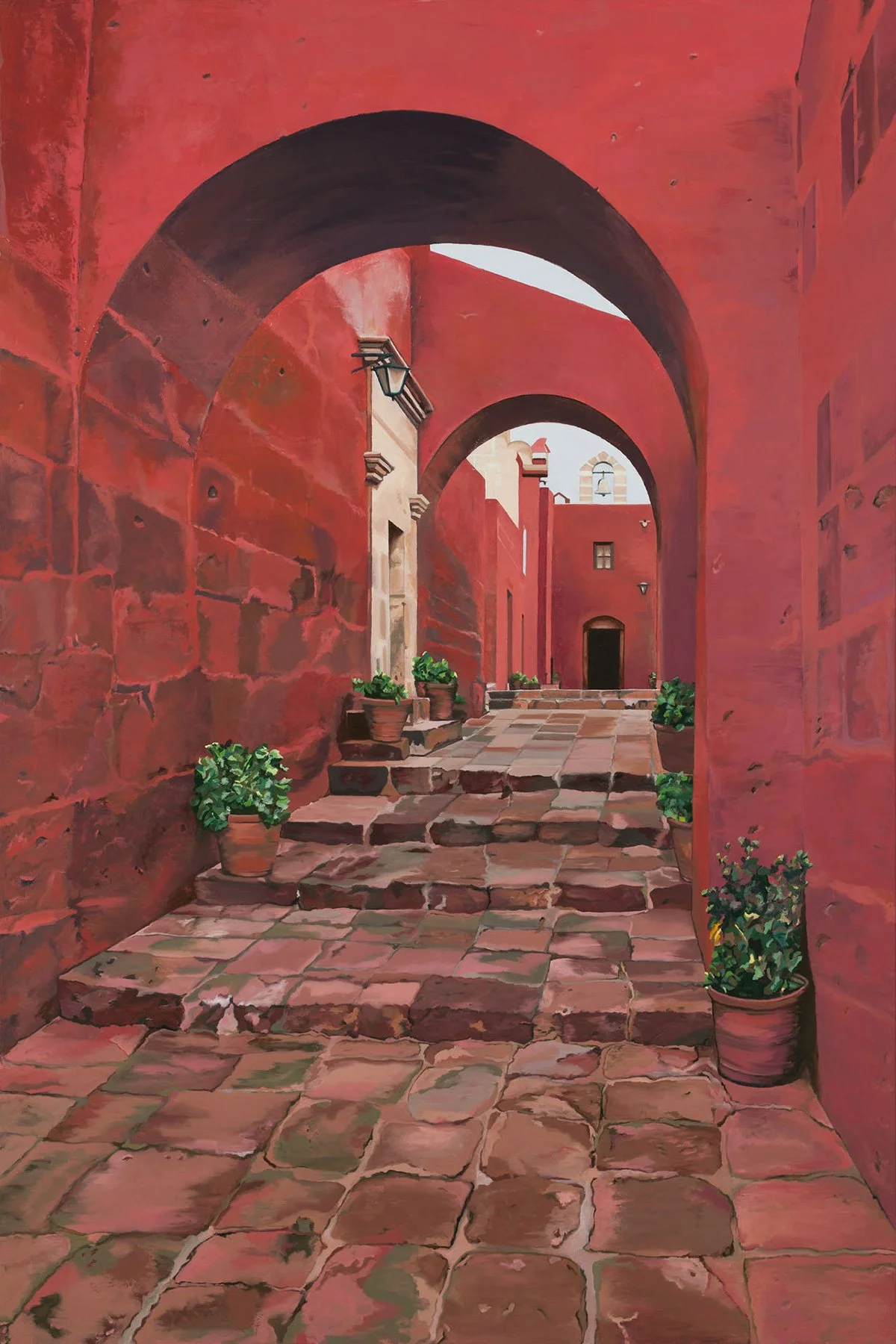 Red Monastery
Oil on Canvas
24”W x 36”H
$5184
