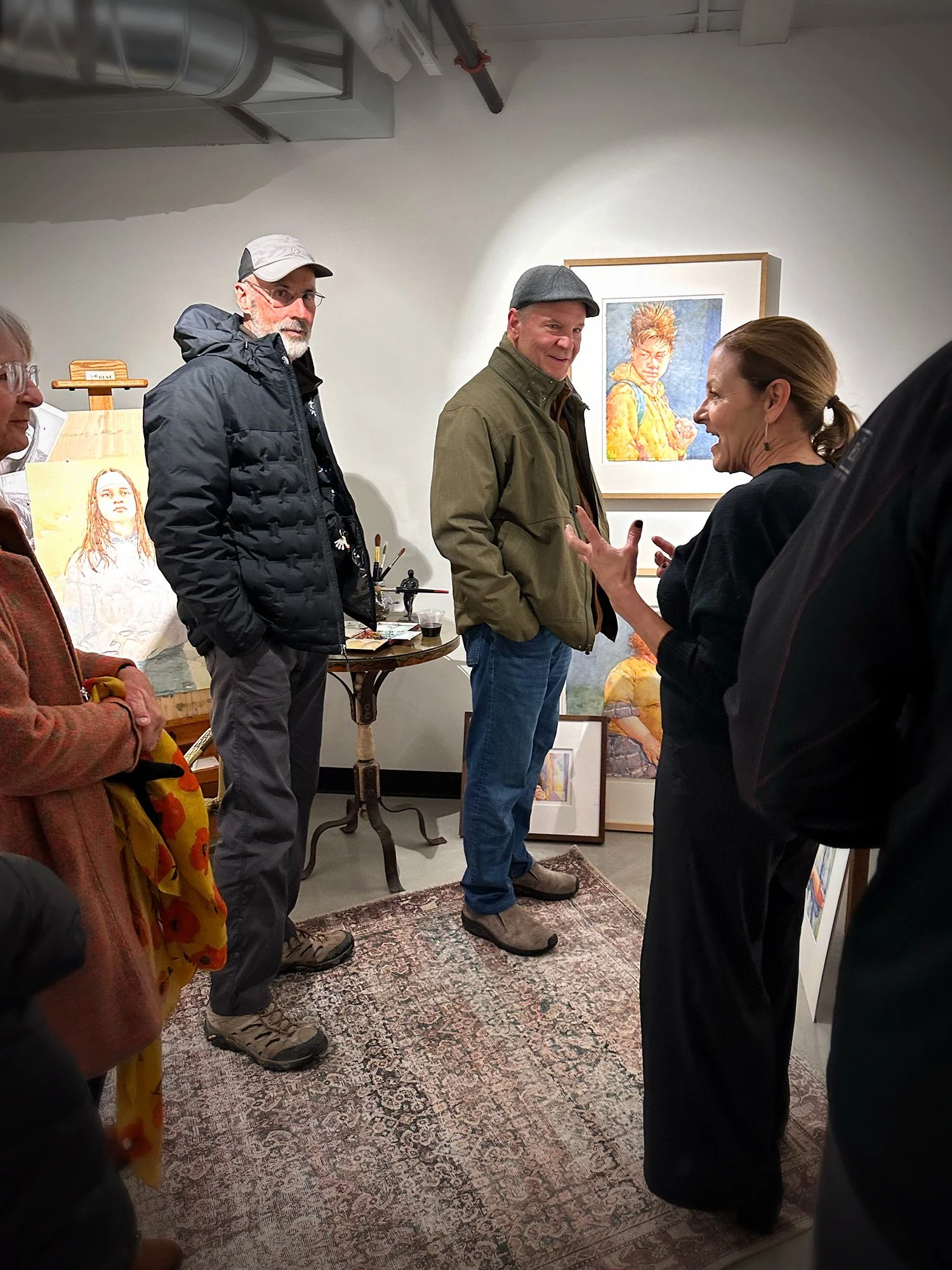 Open studios — see the work in progress