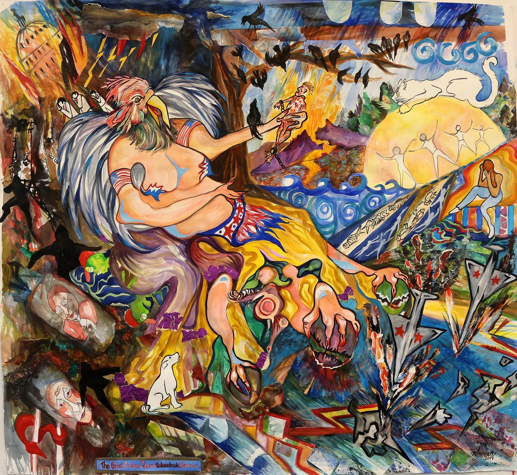 The Great Chicken Queen Takes Back America