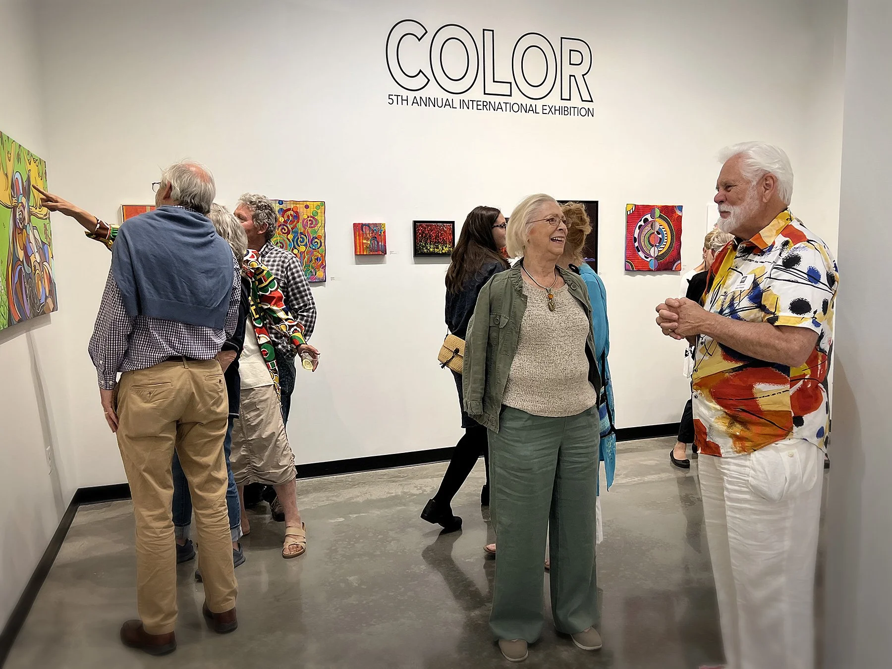 Juried exhibitions of local and national artists