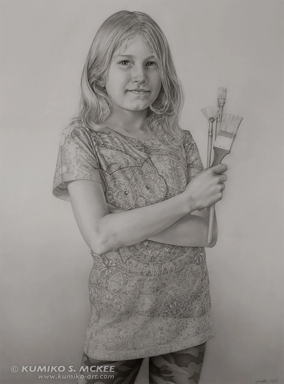 Alice
Graphite on Paper
40"X30" (102cm x 76cm)
2022