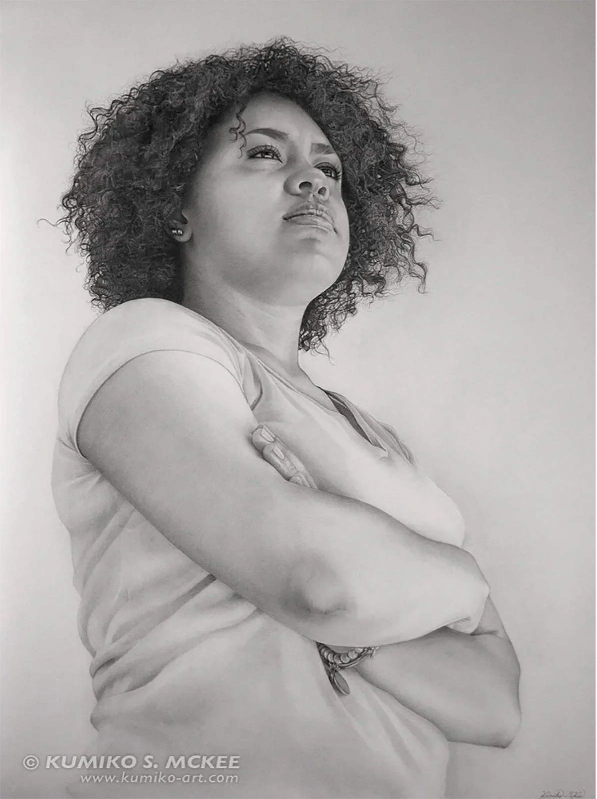 Liza
Graphite on Paper
40"X30" (102cm x 76cm)
2015