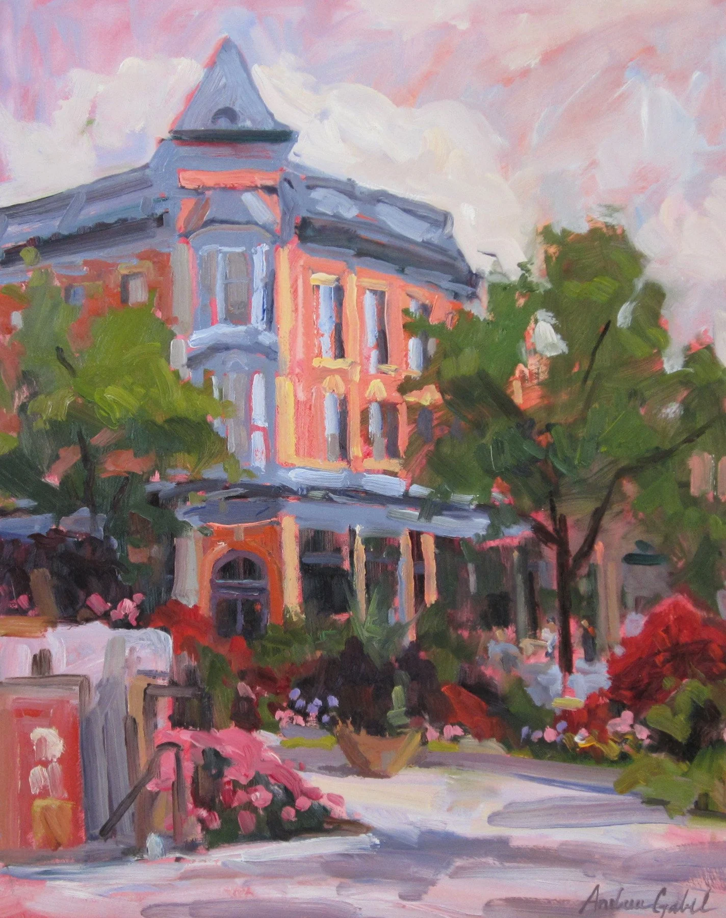 Gabel, Sunny Side, 20x16, oil-plein air, 800. Fort Collins.jpg