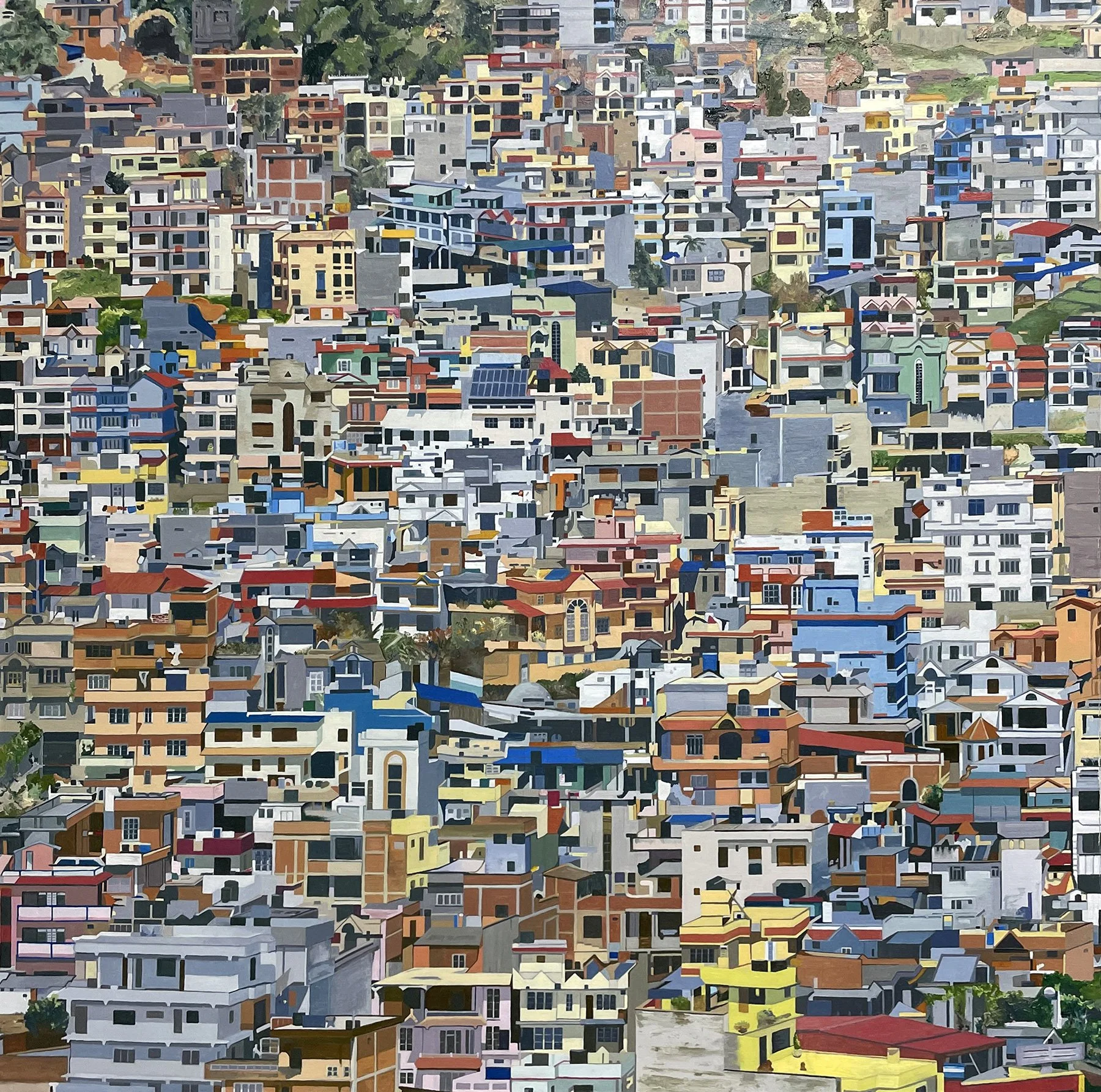 Kathmandu Two
Oil on Canvas
30” x 30”
$5000