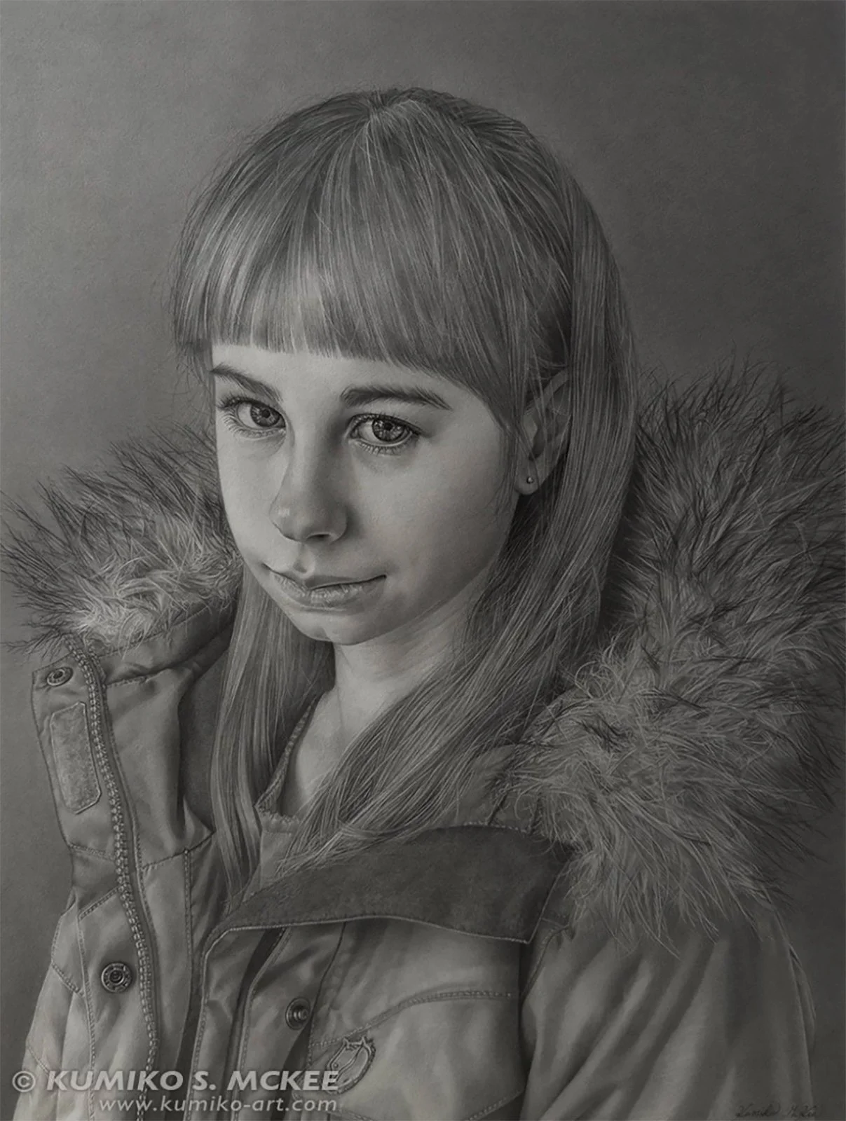 Constance En Fourrure
Graphite on Paper
24"X18" (61cm x 46cm)
2024