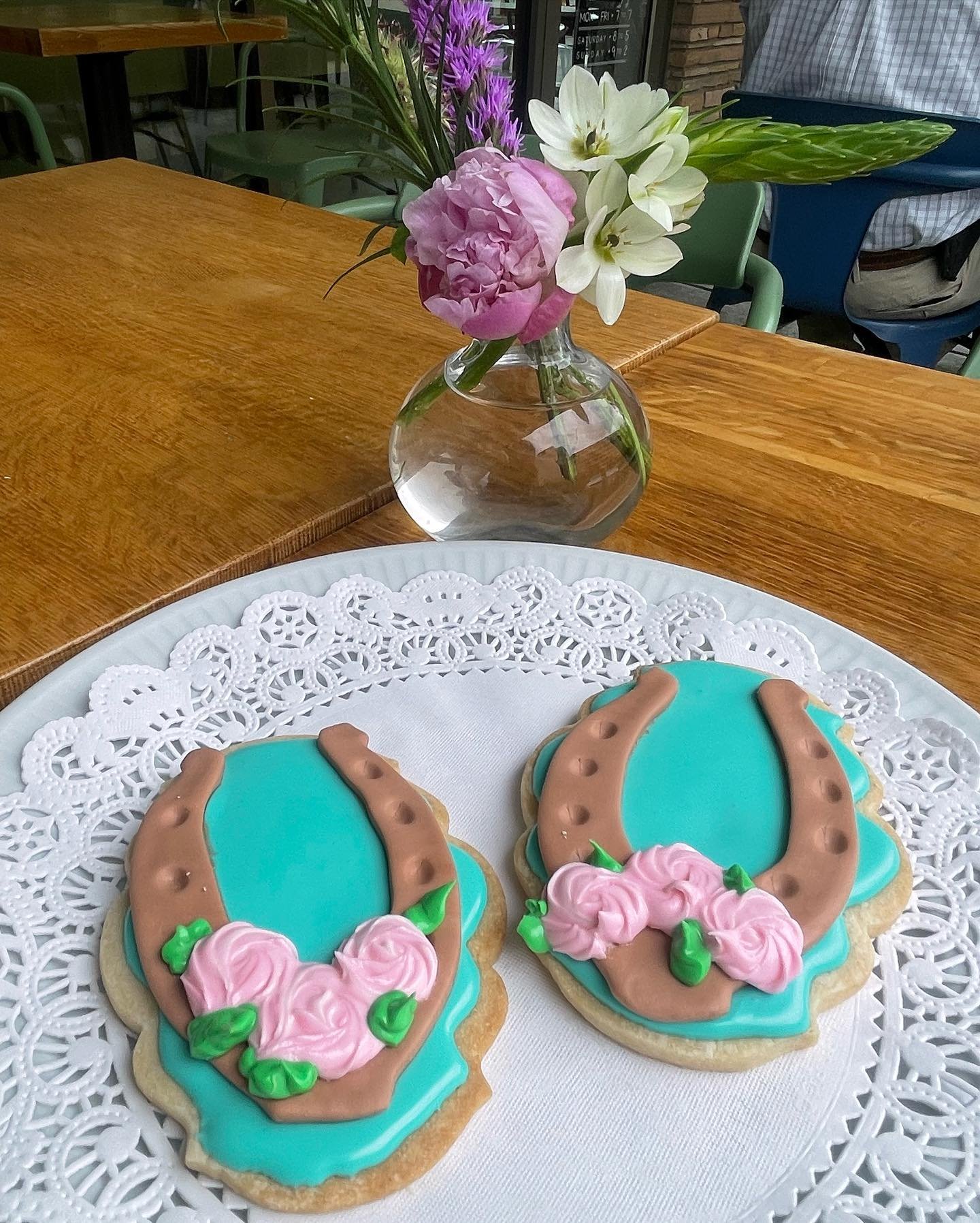 Next Saturday it&rsquo;s the Double Whammy!! Kentucky Derby &amp; May the 4th be with you. Cookies Available to order by the Dozen $42+ or stop by and grab 1 from the Dessert Case Sat 4th.