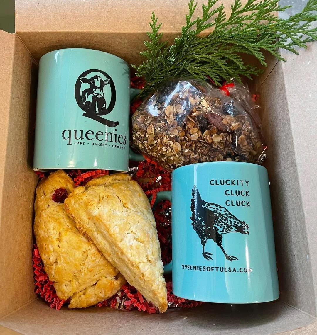 Grab something sweet for your office buddy. 

Tuesday &amp; Friday are Scone Days and we have Cranberry Orange or Pumpkin Today.