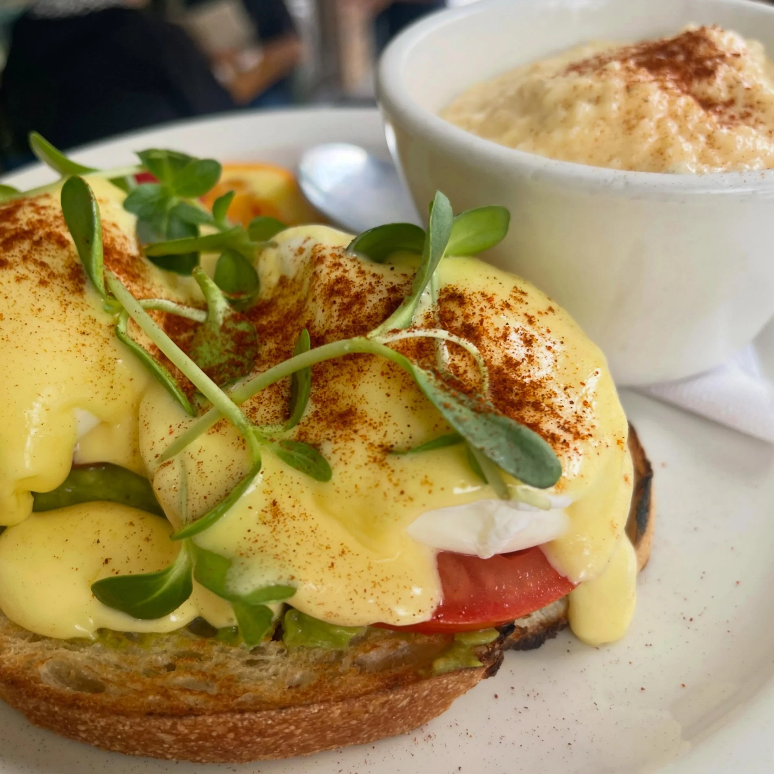 Tomorrow&rsquo;s brunch lineup is stacked:

&bull; Chile Relleno Breakfast Casserole
&bull; Eggs Benny
&bull; Avocado Toast Benny
&bull; Peaches N&rsquo; Cream Pancakes
&bull; Breakfast Quesadilla w/ Beans