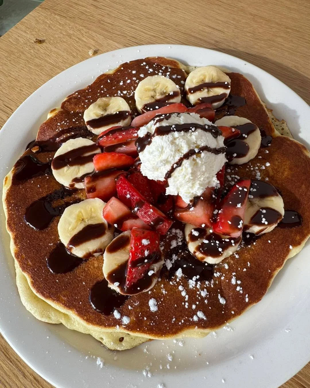 No more homework, just pancakes!!
Chocolate, strawberries, and zero responsibilities.