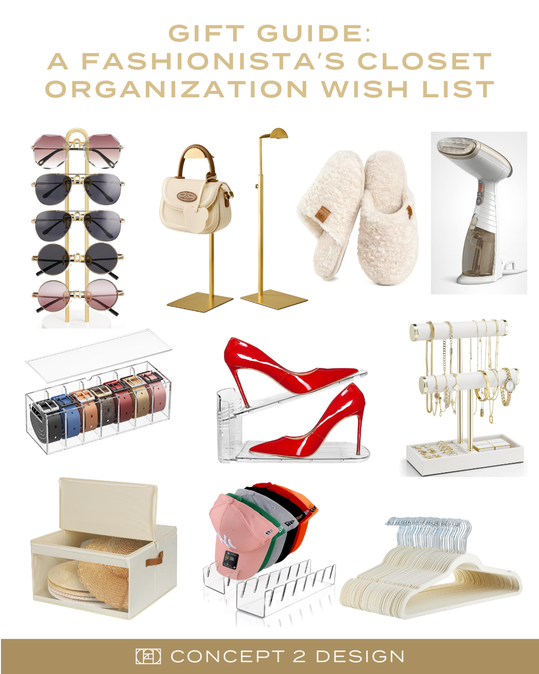 Damaris’ Gift Guide: A fashionista’s closet organization wish list