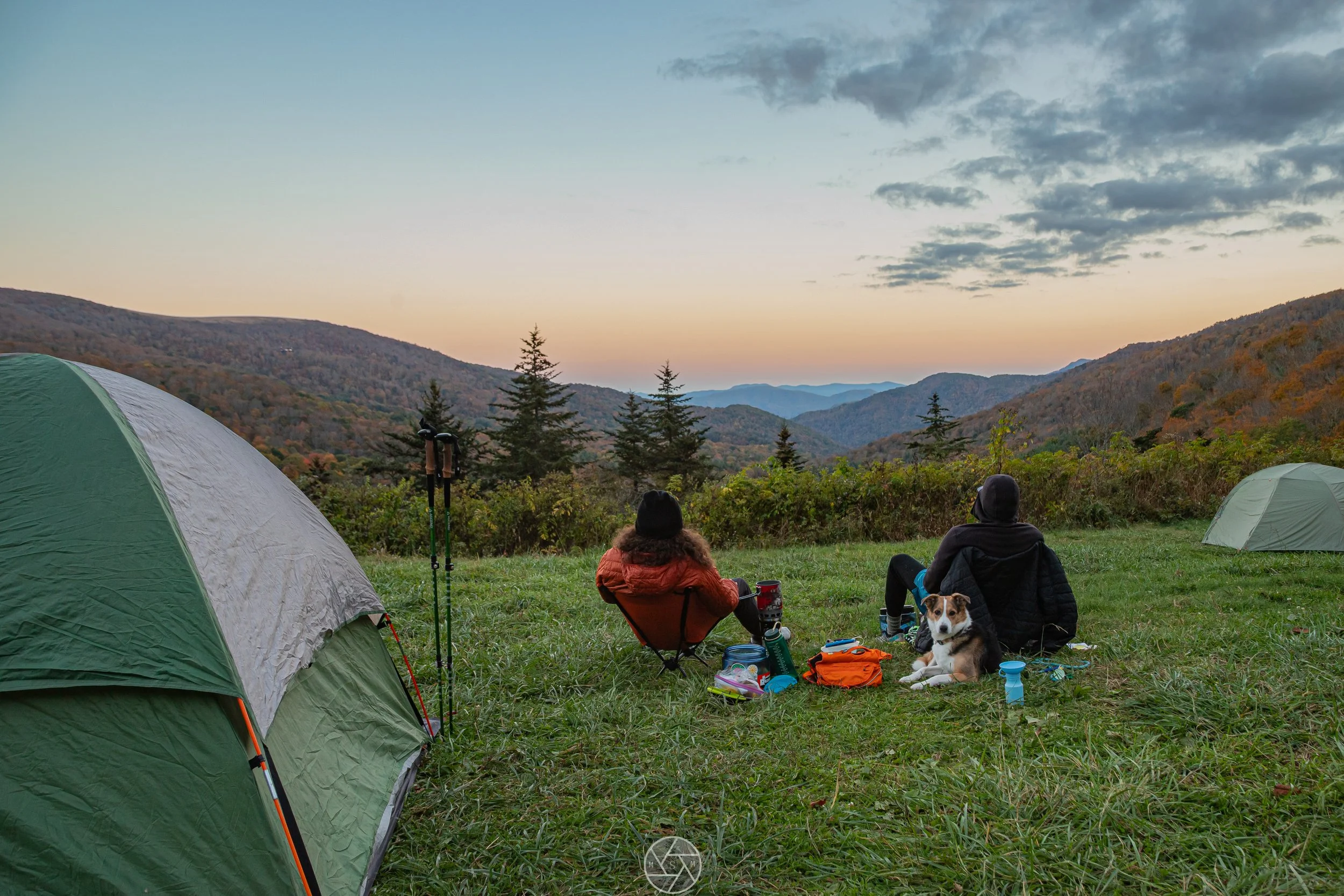 Dinner Views, Fall Backpacking, 10/25